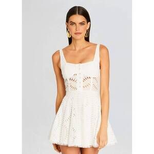 charo ruiz vannys short dress Rent Charo Ruiz Ibiza White Dress UK 6